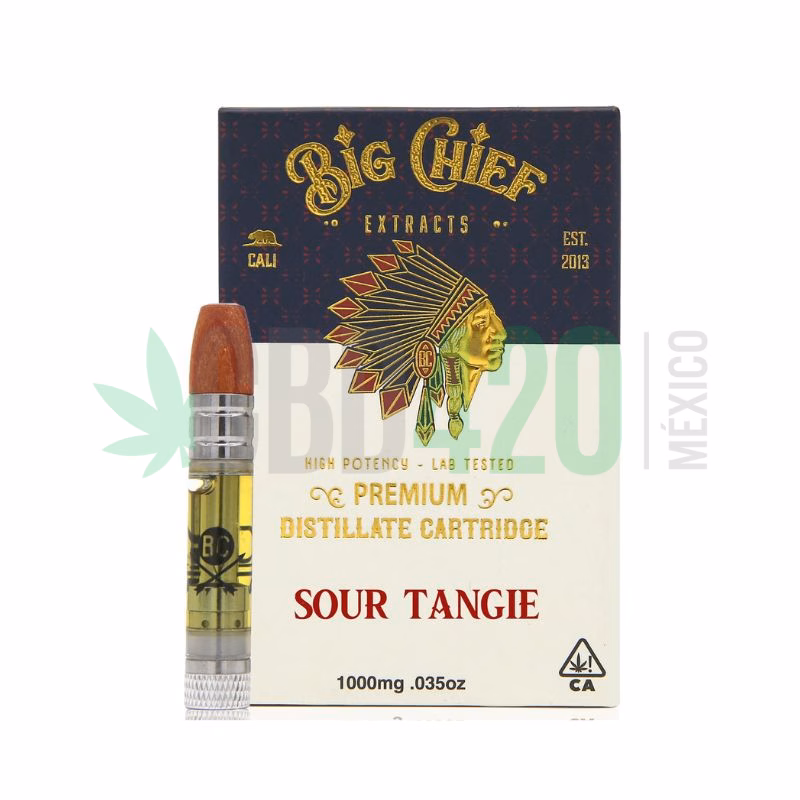 CARTUCHO-WAX-THC-BIG-CHIEF-Sour-Tangie