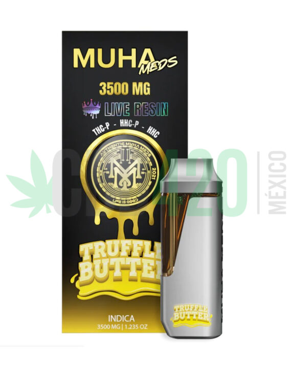 PLUMA WAX – MUHA MEDS "Truffle Butter" 3.5ML (INDICA)