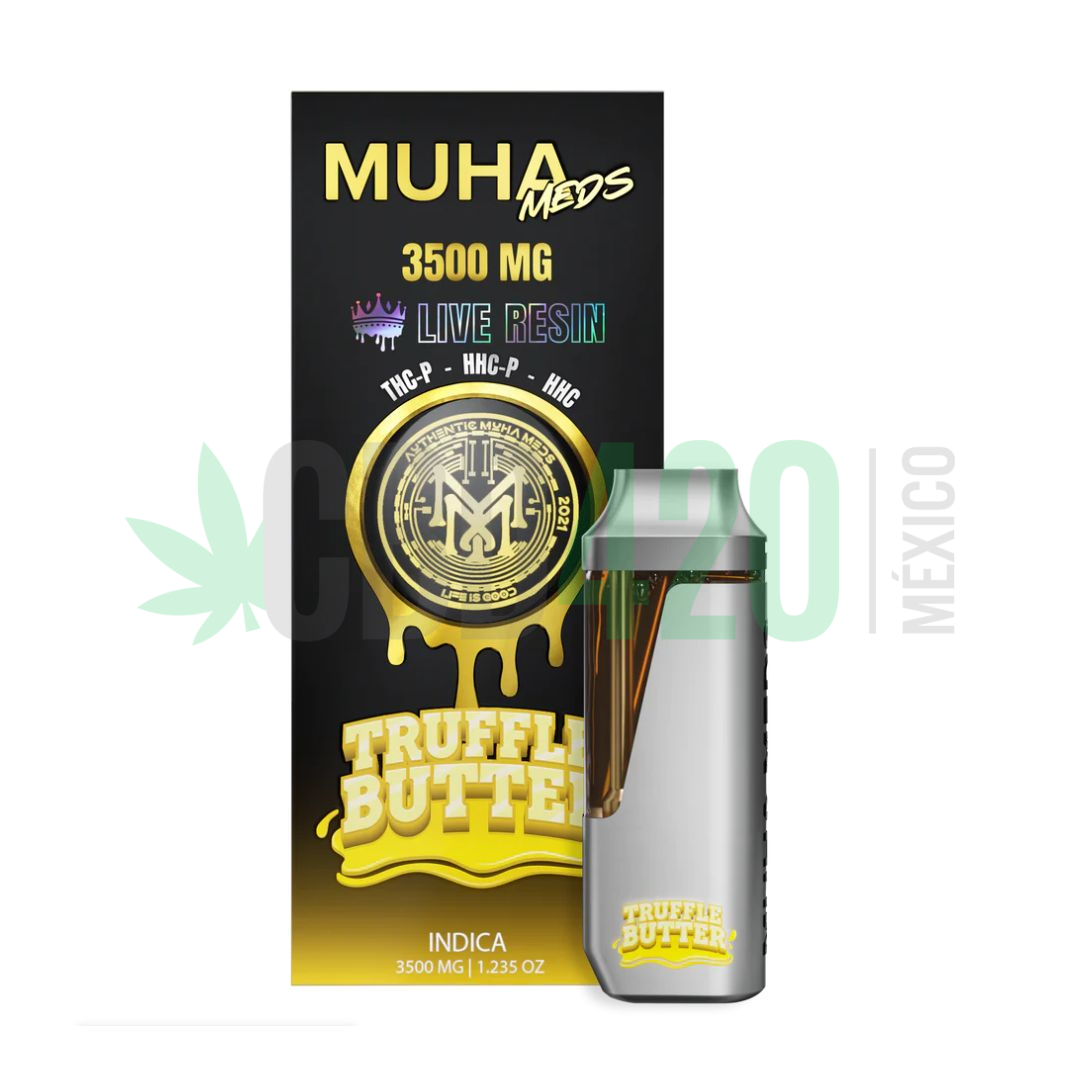 PLUMA WAX – MUHA MEDS "Truffle Butter" 3.5ML (INDICA)