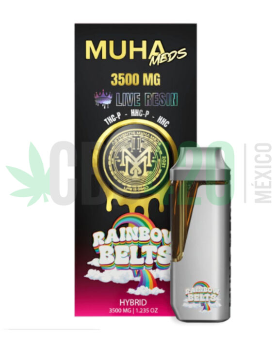PLUMA WAX – MUHA MEDS "Rainbow Belts" 3.5ML (HIBRIDA)