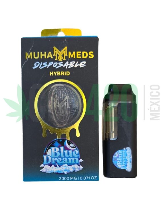 PLUMA WAX – MUHA MEDS  "Blue Dream" 2ML (HIBRIDA)